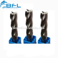 BFL CNC Lath Roughing Endmill para el trabajo de madera / acero fresado Roughing Tool Bit recubierto